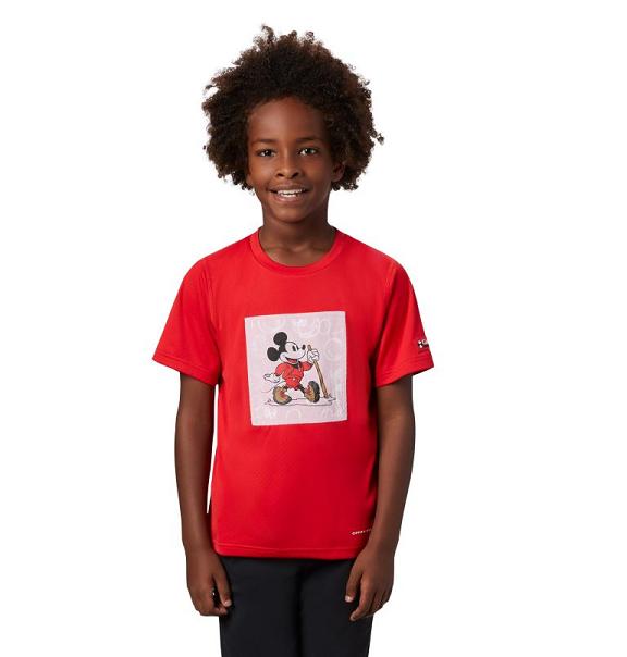 Columbia Disney Zero Rules T-Shirt Red For Boys NZ26790 New Zealand